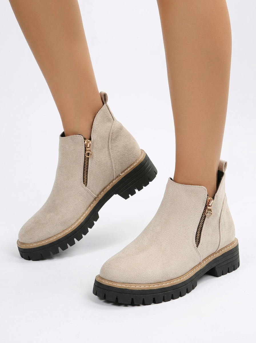 Frankie | Women's Chelsea Boots with Platform Sole