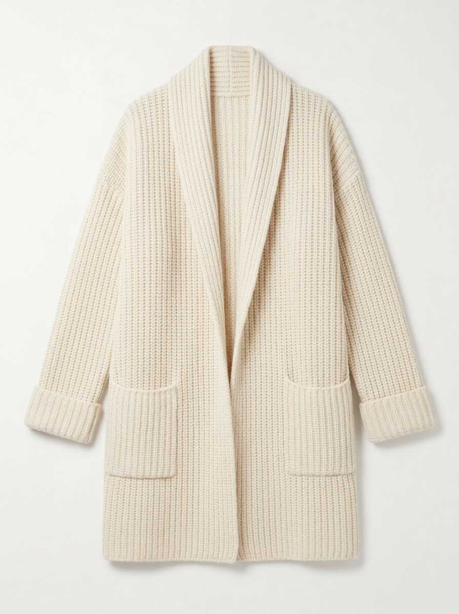 Frankie | Women's Wool Oversized Chunky Knit Cardigan