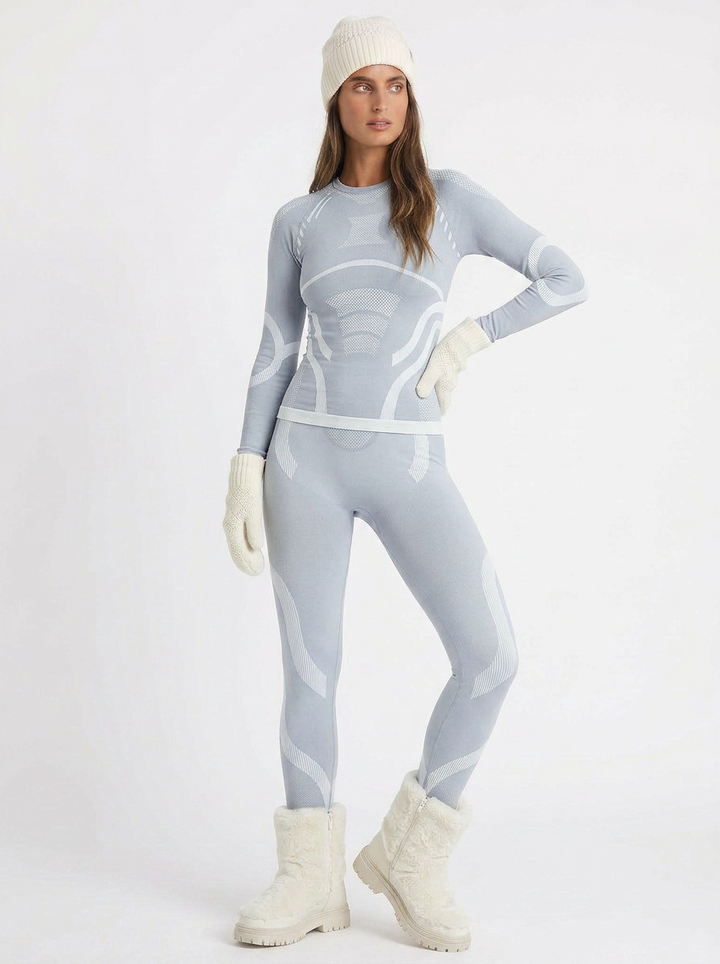 Gabrielle | Women's Activewear Set Long Sleeve Top Leggings