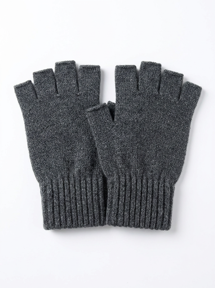Gemma | Women's Knit Fingerless Gloves 
