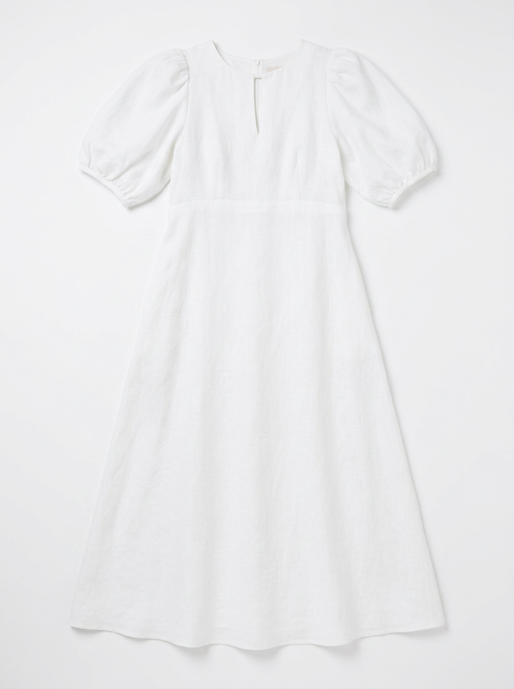 Grace | Puff Sleeve Midi Dress