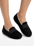 Grace | Women's Penny Loafers with Fluffy Lining