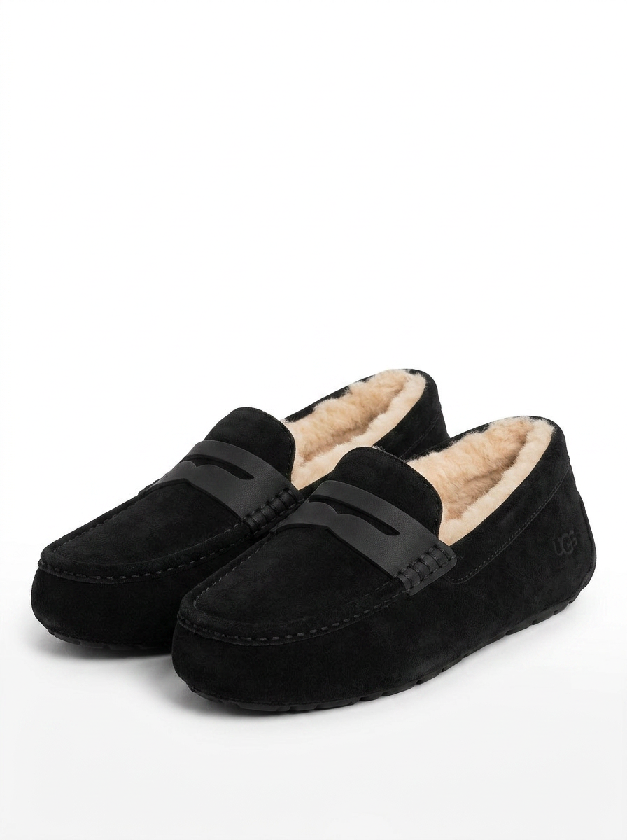 Grace | Women's Penny Loafers with Fluffy Lining
