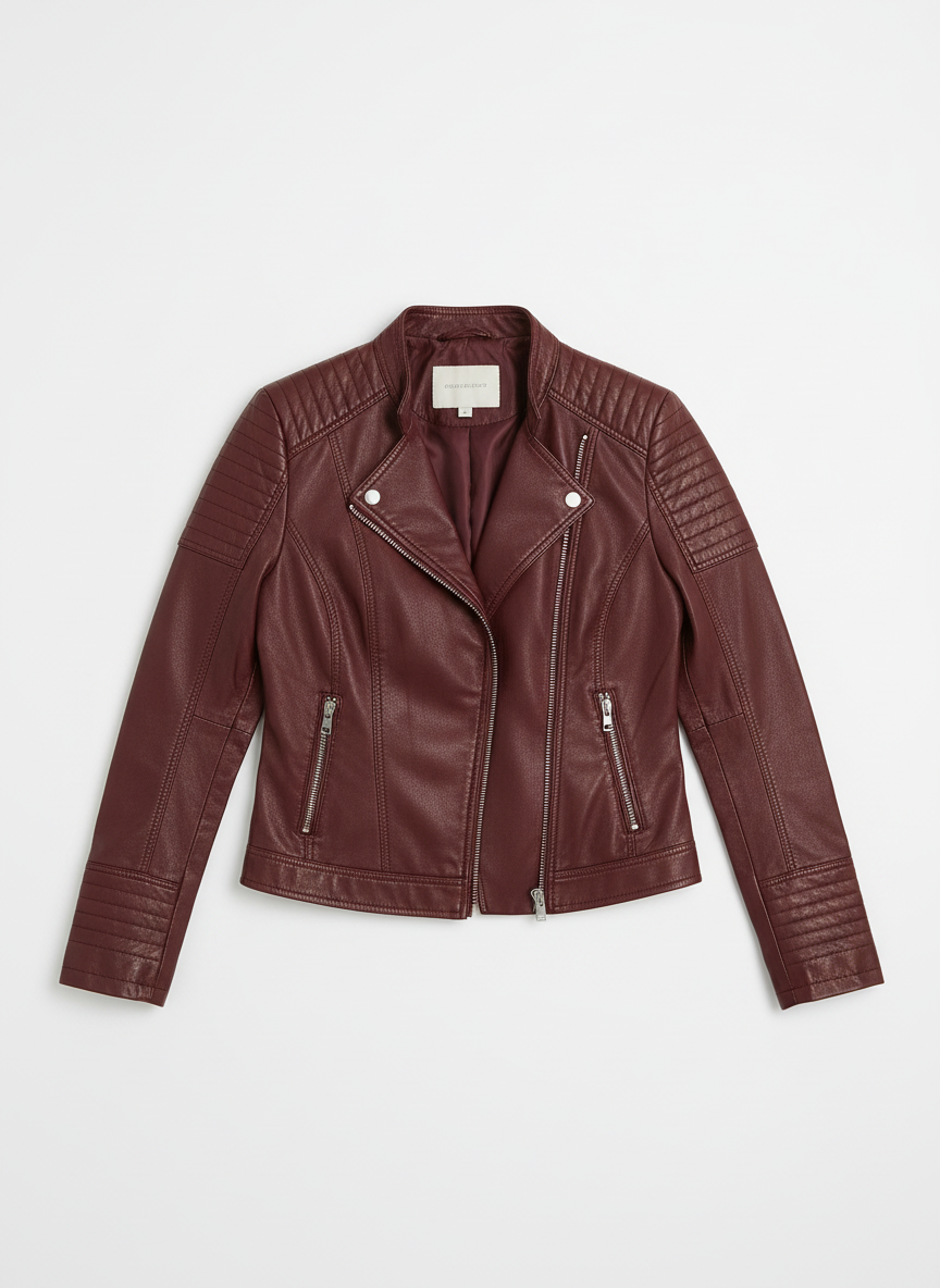 Harper | Women's Leather Jacket Crop 4