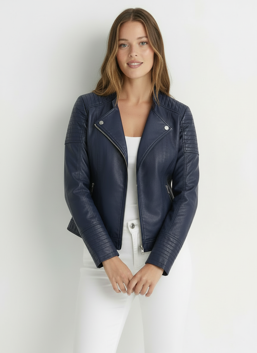 Harper | Women's Leather Jacket Crop 8