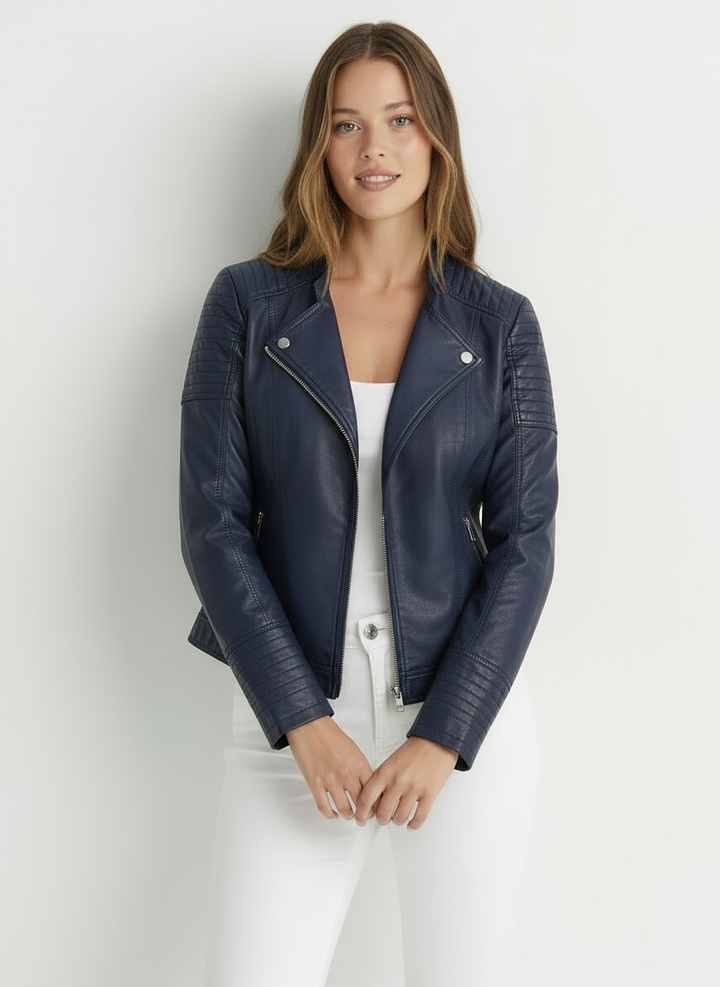 Harper | Women's Leather Jacket Crop 8