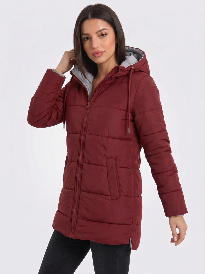 Harper | Women's Puffer Jacket with Zip Front