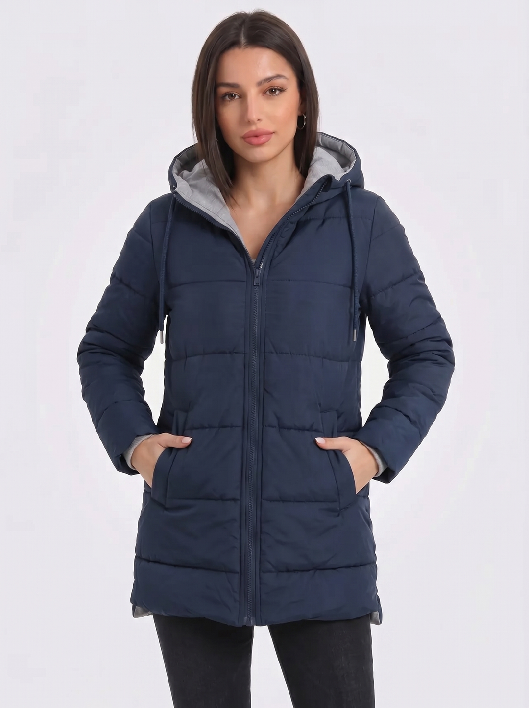 Harper | Women's Puffer Jacket with Zip Front