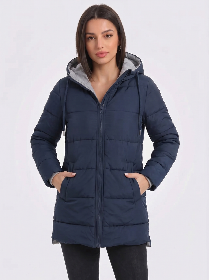 Harper | Women's Puffer Jacket with Zip Front