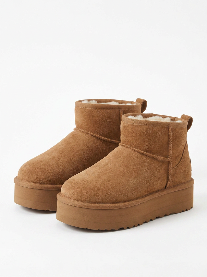 Harper | Women's Sherpa Lined Suede Ankle Boots