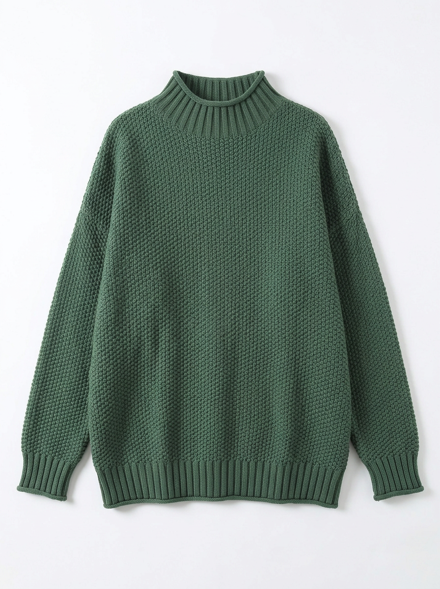 Hazel | Women's Chunky Knit Turtleneck Jumper