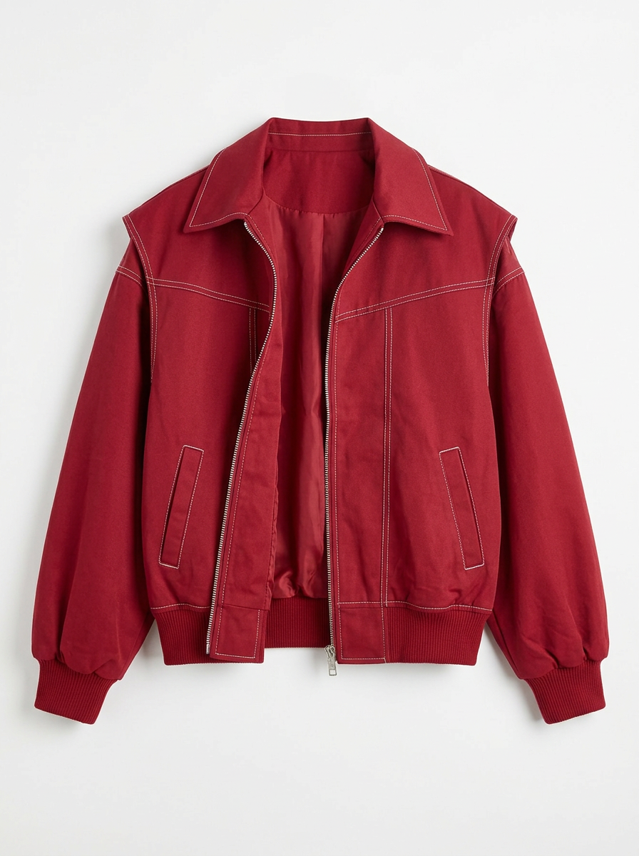 Hazel | Women's Oversized Bomber Jacket