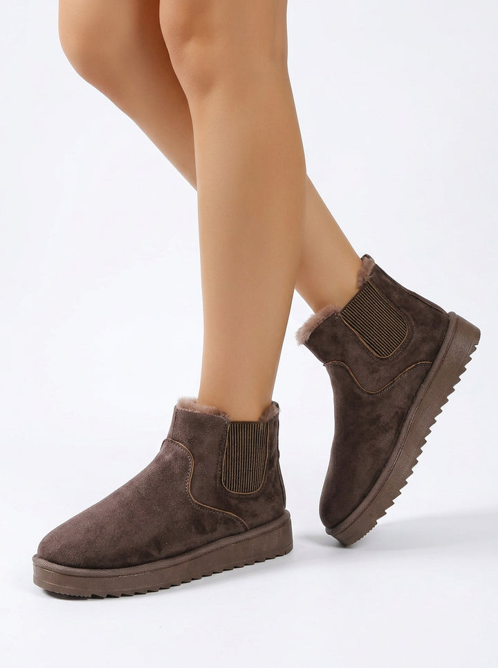 Hazel | Women's Warm Winter Slip On Winter Shoes