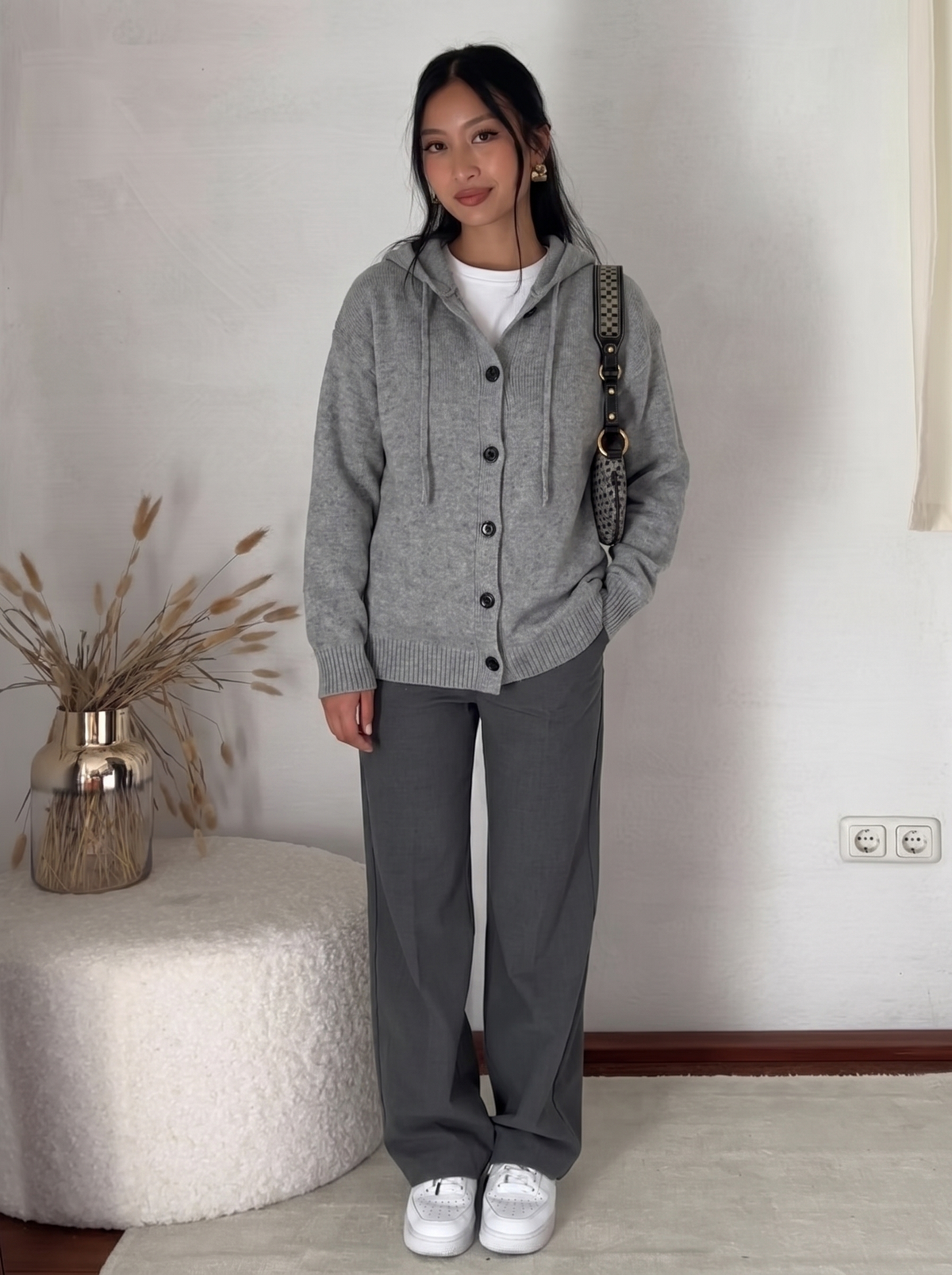 Hazel | Women's Winter Cardigan with Button Front