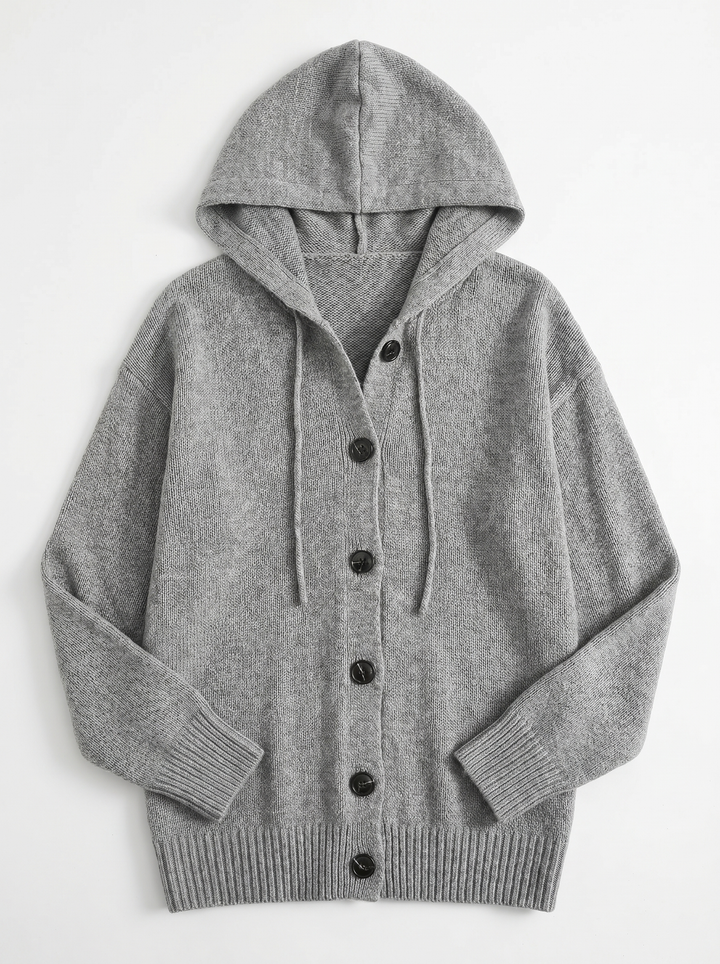 Hazel | Women's Winter Cardigan with Button Front