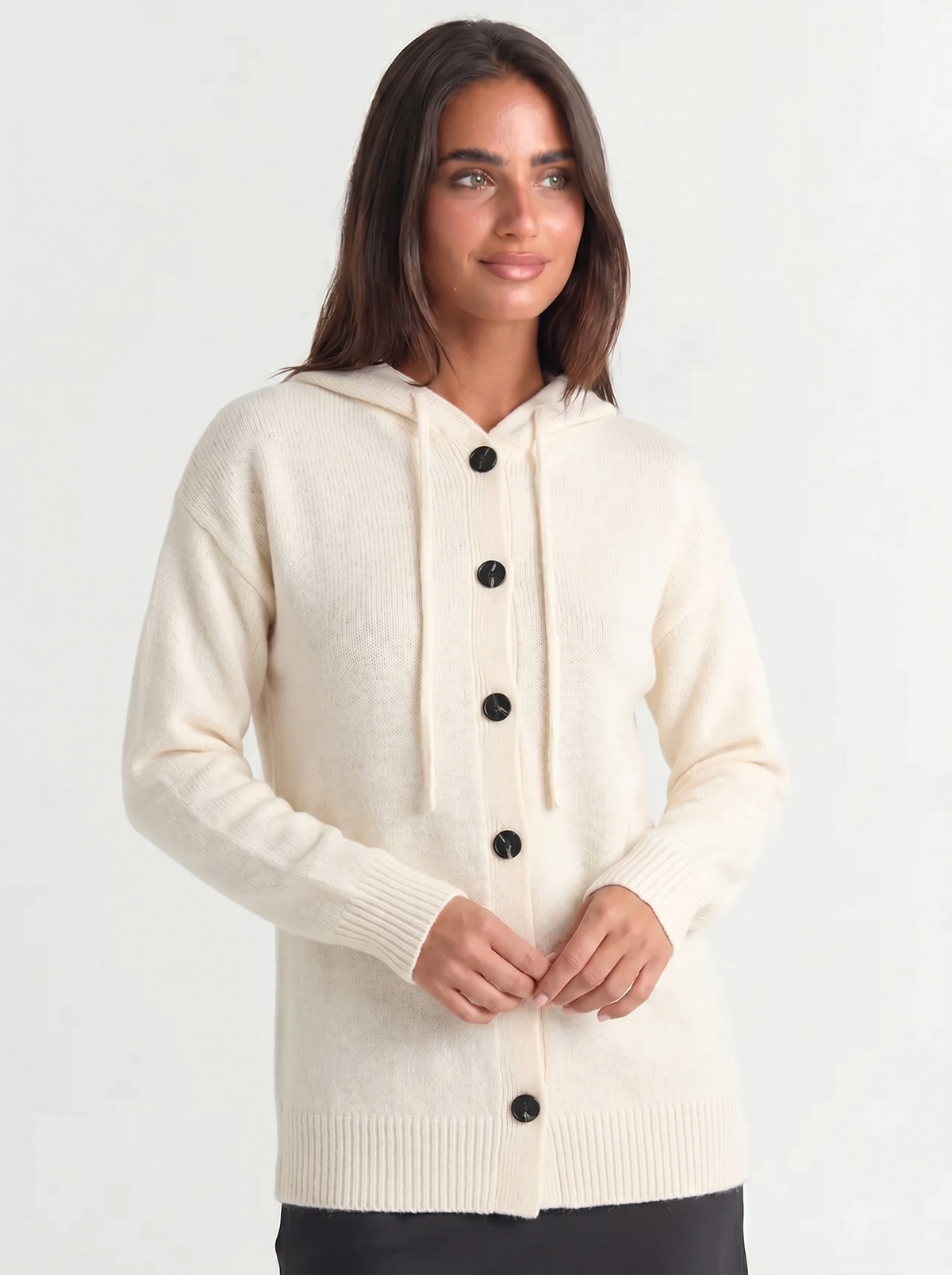 Hazel | Women's Winter Cardigan with Button Front