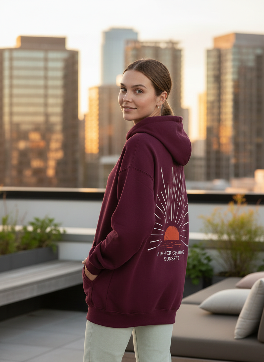 Heidi | Women's Oversized Graphic Pullover Hoodie 1