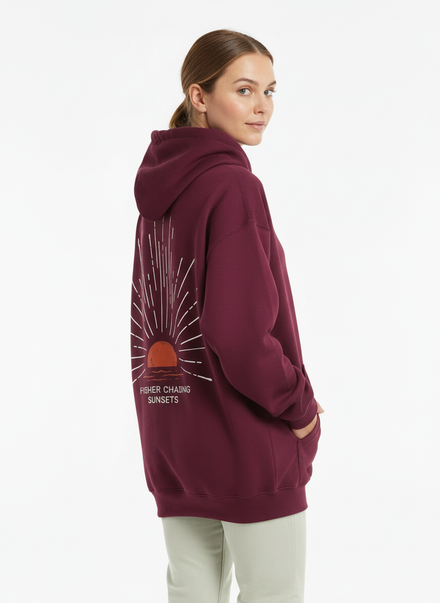 Heidi | Women's Oversized Graphic Pullover Hoodie 2