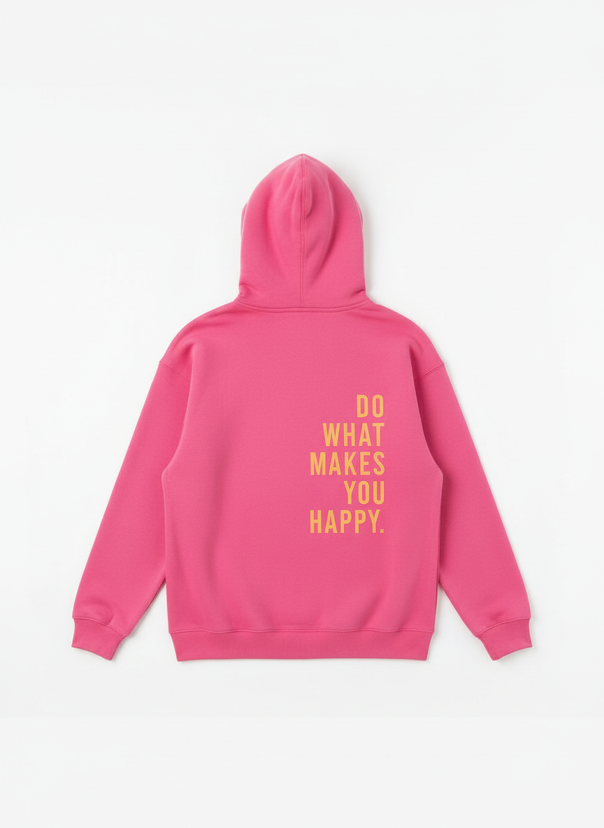 Holly | Women's Oversized Slogan Print Pullover Hoodie 3