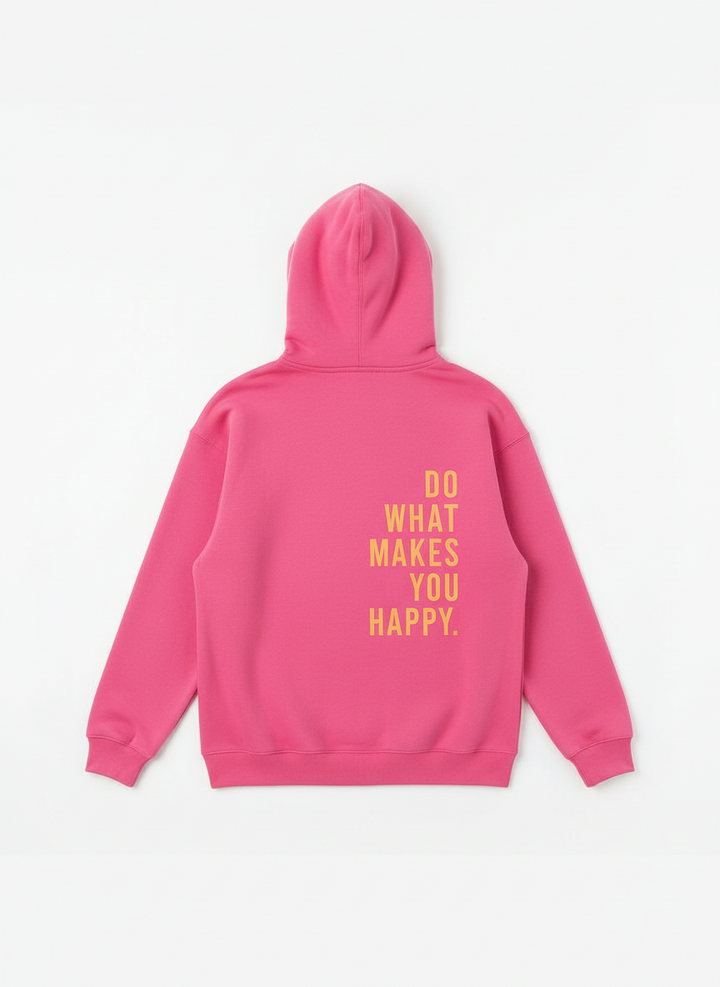 Holly | Women's Oversized Slogan Print Pullover Hoodie 3