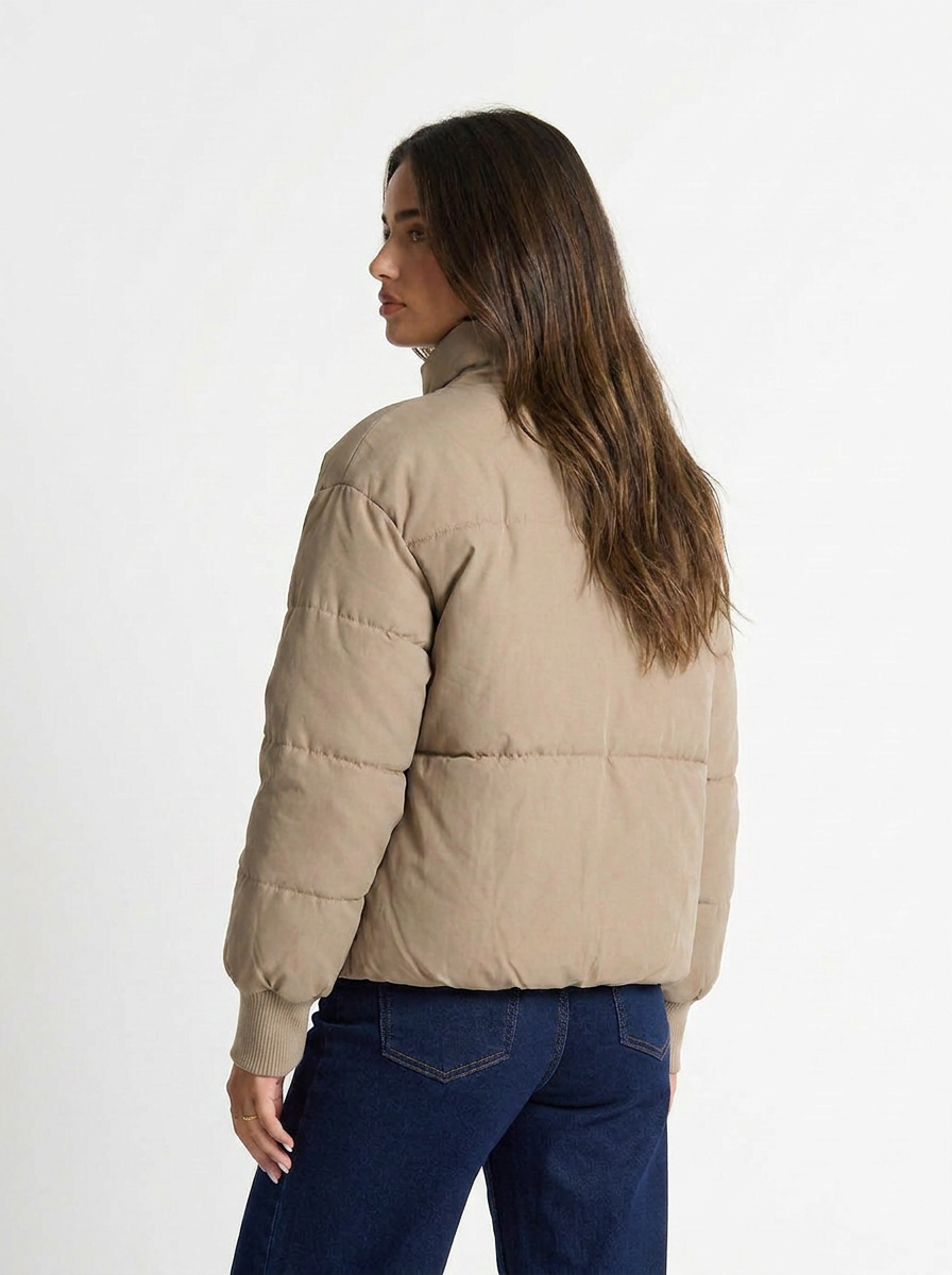 Isla | Women's Cropped Puffer Jacket 2