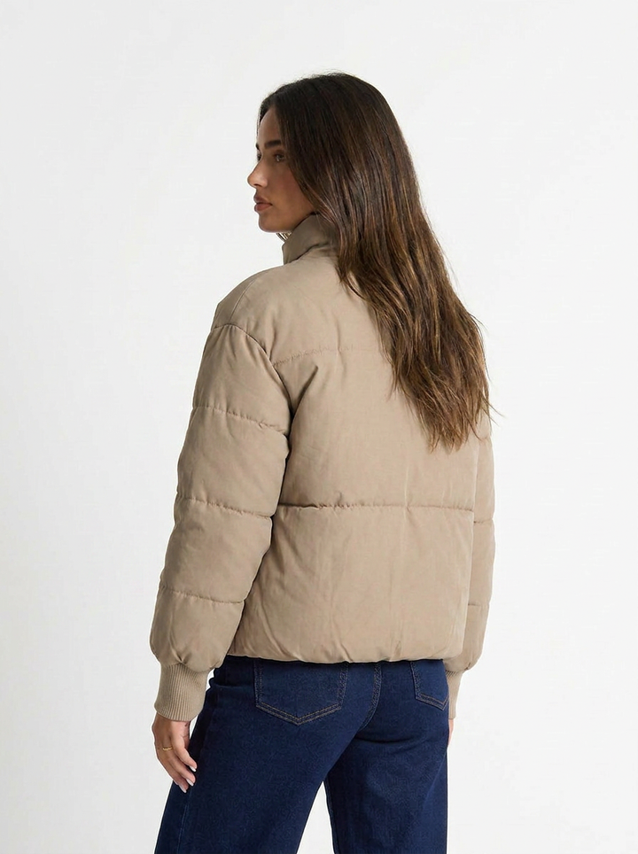 Isla | Women's Cropped Puffer Jacket 2