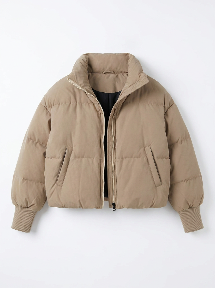 Isla | Women's Cropped Puffer Jacket 3
