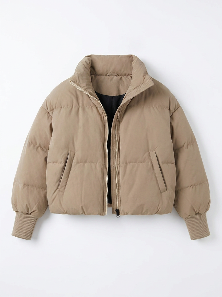 Isla | Women's Cropped Puffer Jacket 3