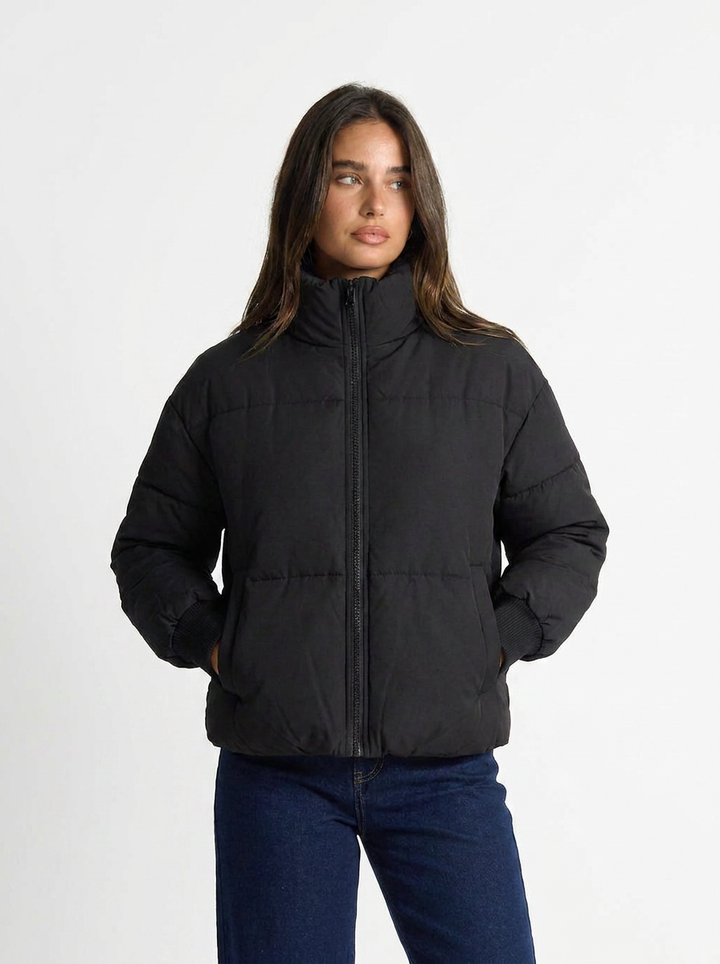 Isla | Women's Cropped Puffer Jacket 4