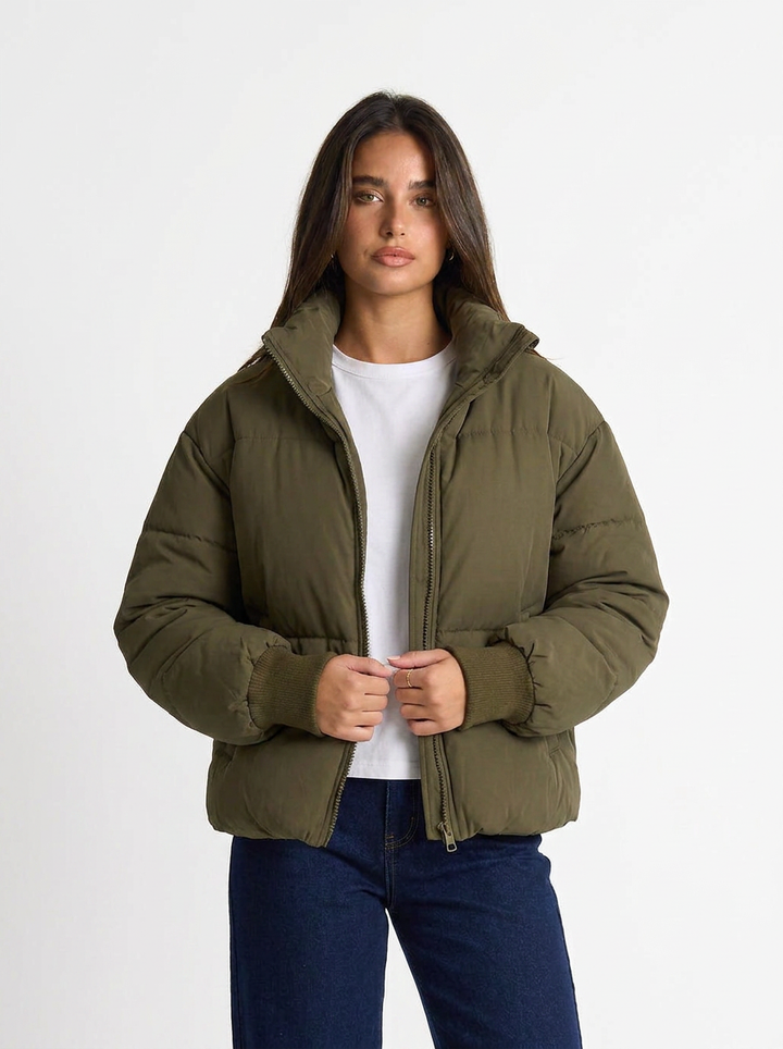 Isla | Women's Cropped Puffer Jacket 5