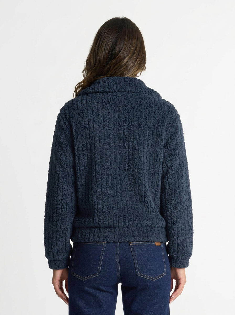 Isla | Women's Fluffy Hooded Jacket