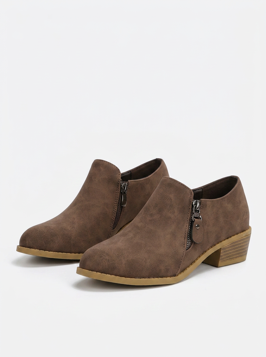 Isla | Women's Orthopedic Boots Low Block Heel