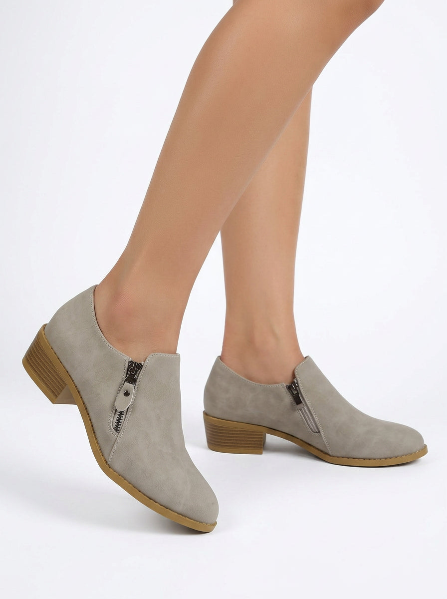 Isla | Women's Orthopedic Boots Low Block Heel