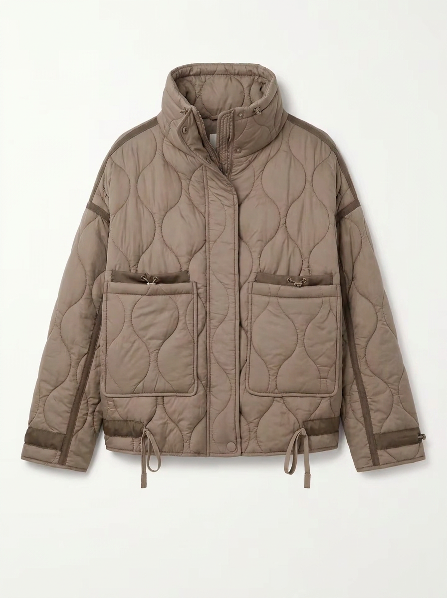 Isla | Women's Quilted Zipper Jacket 3