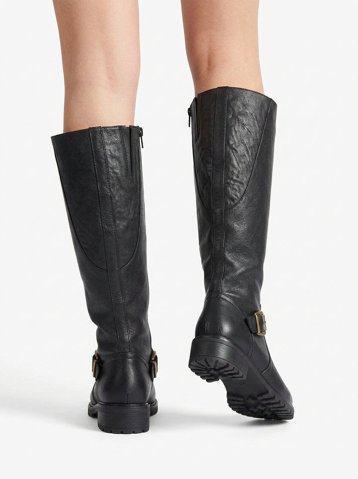 Isla | Women's Solid Orthopedic Leather Boots