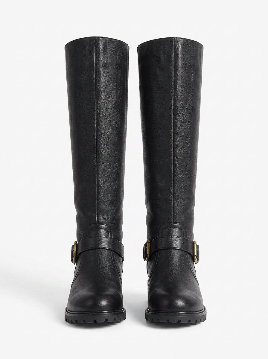 Isla | Women's Solid Orthopedic Leather Boots