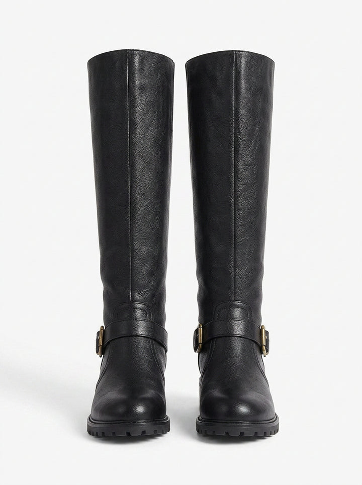 Isla | Women's Solid Orthopedic Leather Boots