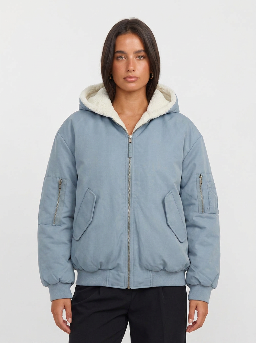 Jacky | Women's Double-sided Wearable Jacket Fleece