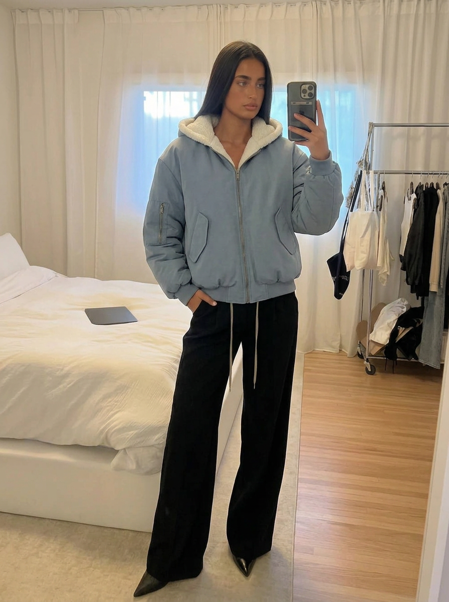 Jacky | Women's Double-sided Wearable Jacket Fleece 1