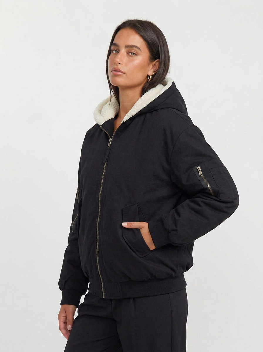 Jacky | Women's Double-sided Wearable Jacket Fleece 4