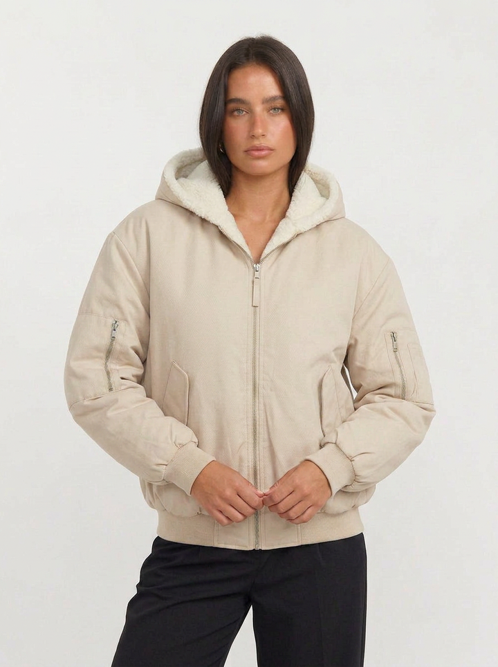 Jacky | Women's Double-sided Wearable Jacket Fleece 5