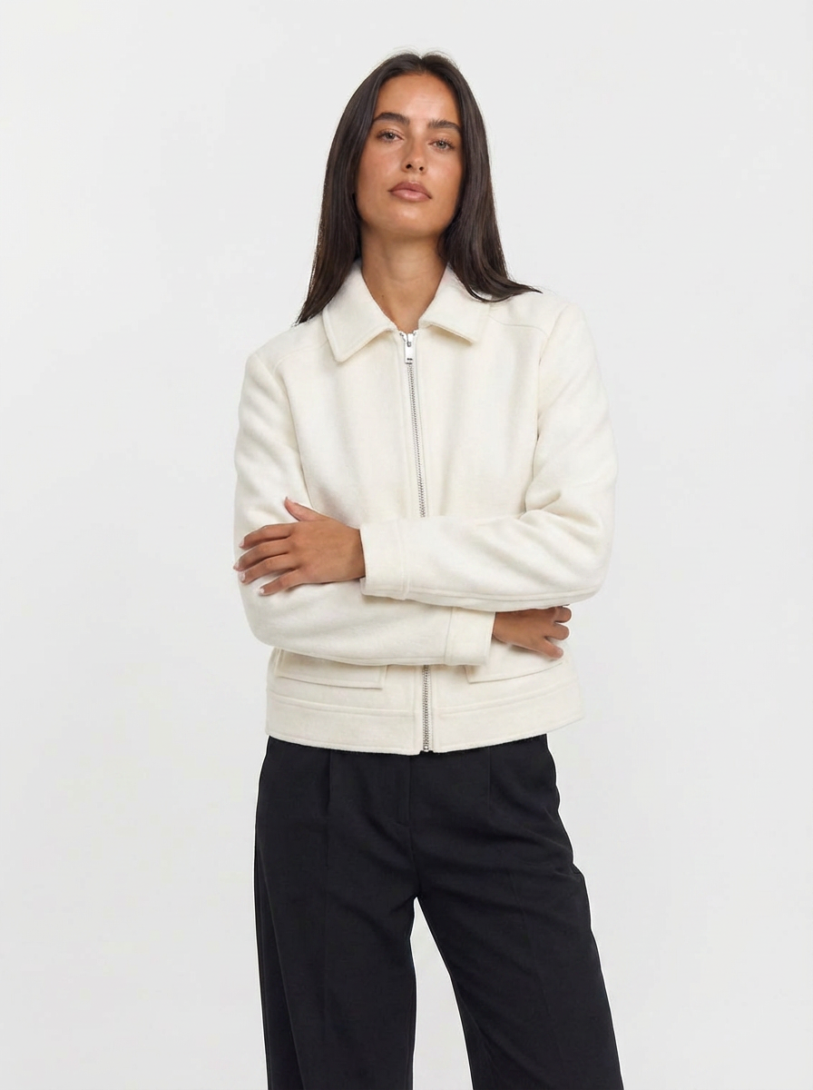 Jamie | Women's Full Zip Cropped Jacket 6