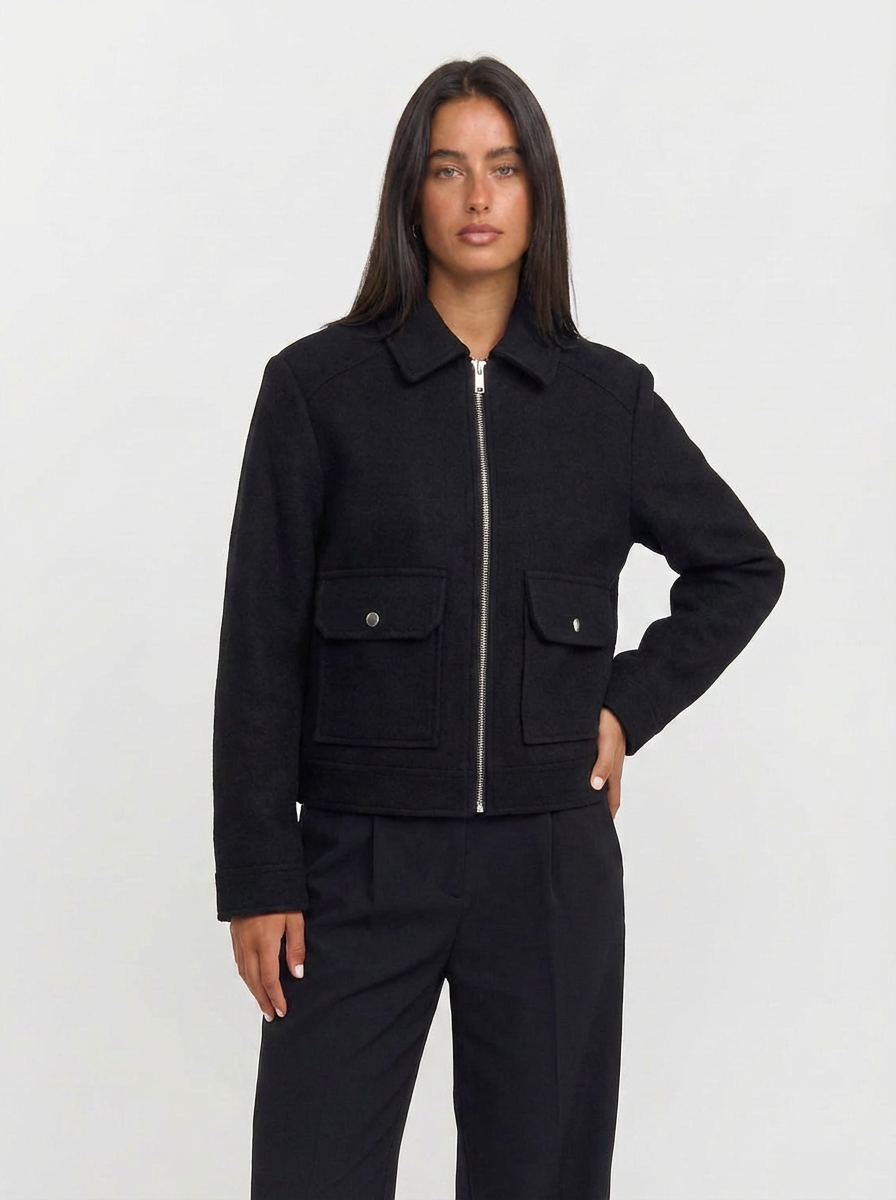 Jamie | Women's Full Zip Cropped Jacket 7