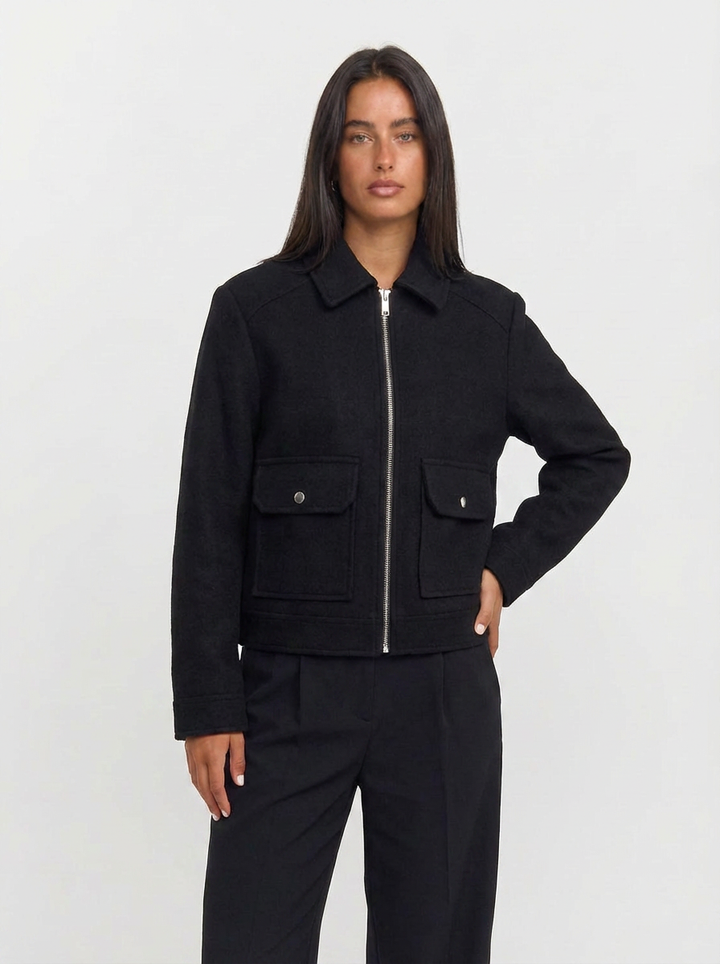 Jamie | Women's Full Zip Cropped Jacket 7