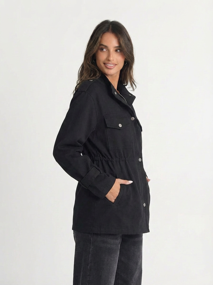 Jasmine | Women's Full Zip Utility Jacket 4