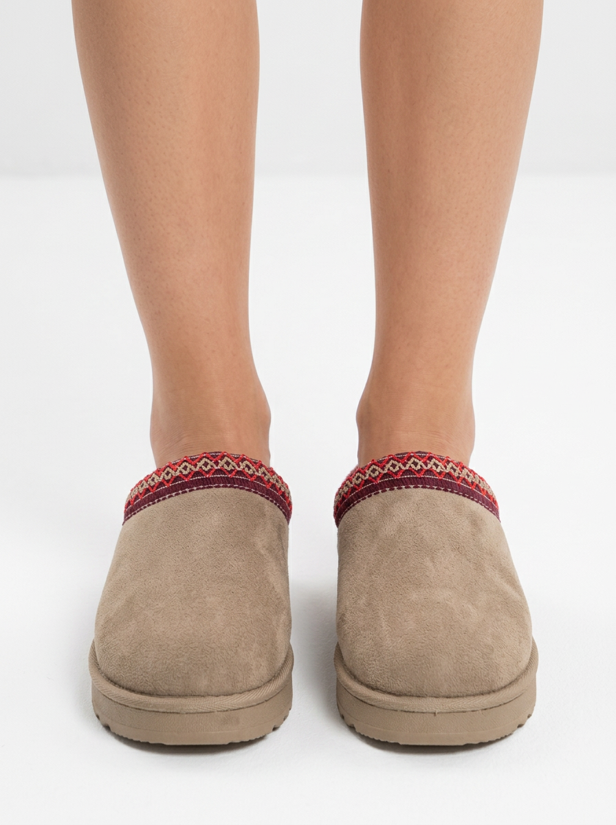 Jenna | Women's Fur Lined Platform Slip On