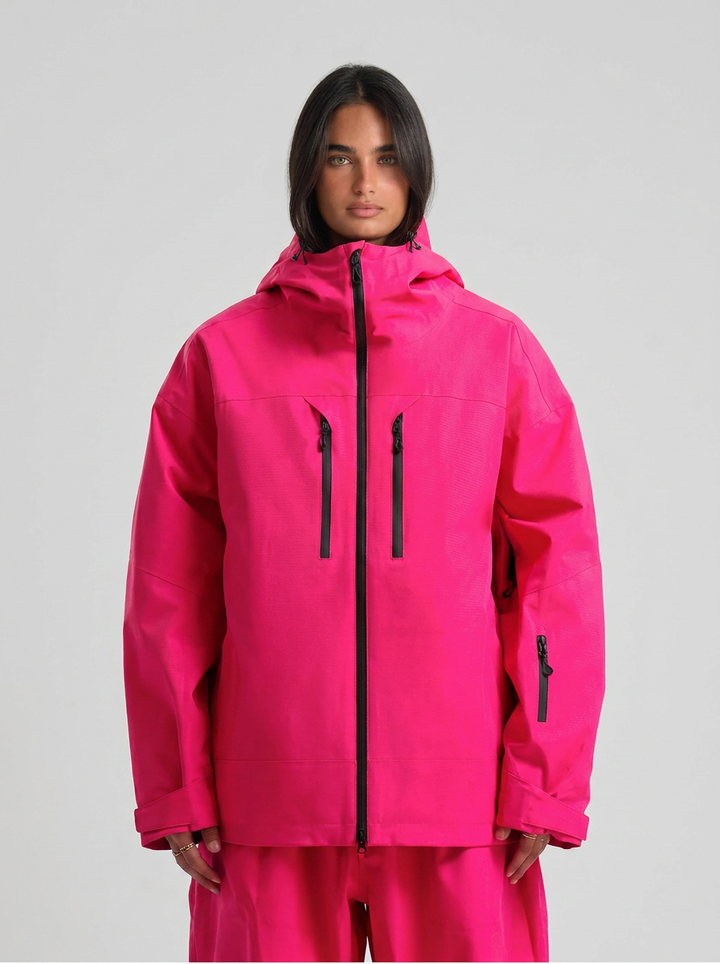 Jenna | Women's Hooded Ski Zip Jacket 