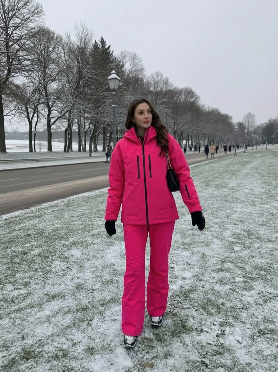 Jenna | Women's Hooded Ski Zip Jacket 