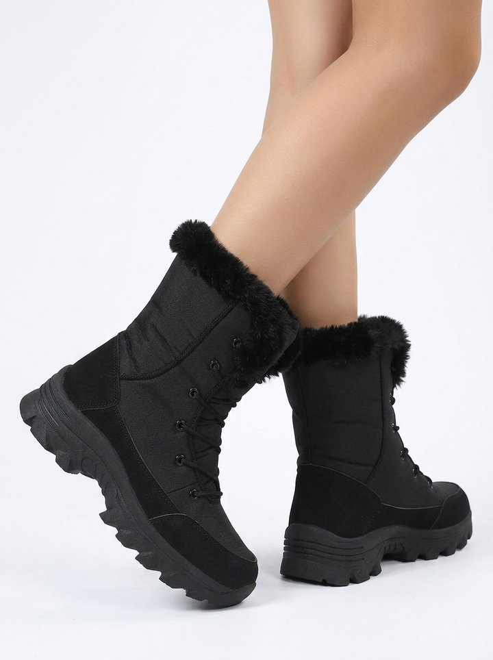 Jenny | Women's Snow Boots Lace Up