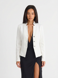 Jillian | Women's Stand Collar Textured Knit Jacket